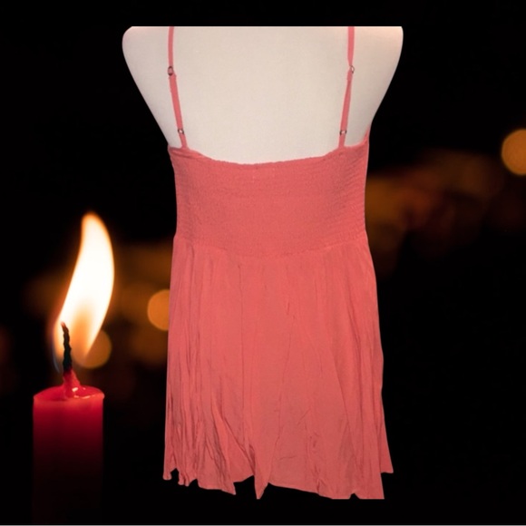 Brand new orange Aeropostale flowy dress xl - Picture 3 of 4